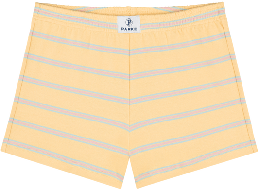 cotton mini short -birthday stripe